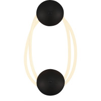 Настенный светильник ST luce, черный/белый led 1x30w 3000k, SL6102.421.30