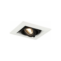 Встраиваемый светильник ALMA LIGHT (комплект 4шт) черный gu10 1x50w l126xw126xh70, без лампы, ALD00163BW-MK1-GU10.1x50W_4