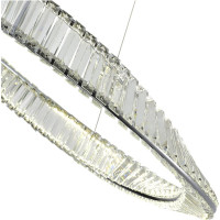 Подвесной светильник ST luce хром/прозрачный led 1x45w 4000k, SL6204.111.01