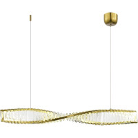 Подвесной светильник ST luce латунь/прозрачный led 1x21w 3000k, SL6205.313.01