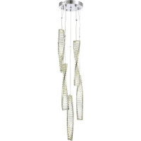 Подвесной светильник ST luce хром/прозрачный led 1x55w 3000k, SL6205.103.05