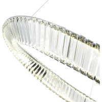 Подвесной светильник ST luce хром/прозрачный led 1x58w 4000k, SL6204.121.01