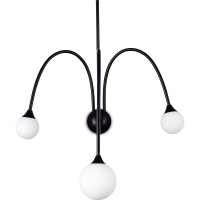 Настенный светильник (бра) ST luce черный/белый g9 3x5w 4000k, SL1187.401.03