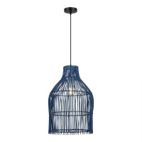 Подвесной светильник ST luce черный/синий e27 1x40w, SL1513.403.01