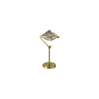 Прикроватная лампа ST luce латунь/дымчато-серый led 1x19w 3000k, SL6115.304.01
