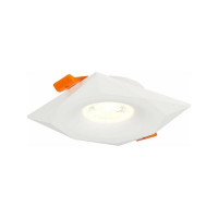 Встраиваемый светильник ALMA LIGHT белый, матовый, gu10, 1x50w, l95xw95xh25, без лампы, ALD00124WH-MK1-GU10.1x50W