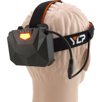 Фонарь ЯРКИЙ ЛУЧ YLP Pike 1.0 зимний налобный Osram P9 5000К +red +green, max.1000лм, рег.фокус 2x2600mAh 4606400106111