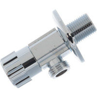 Угловой кран Veragio SBORTIS 1/2 с отражателем, хром VR.SBR-8223.CR