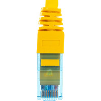 Шнур NIKOMAX U/UTP 4 пары, категория 6, 7х0,205мм, желтый, 0,15м NMC-PC4UE55B-001-C-YL