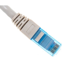 Шнур NIKOMAX U/UTP, 4 пары, категория 6, 7х0, 205 мм, PVC, серый, 0.15 м NMC-PC4UE55B-001-GY