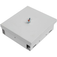 Оптический настенный кросс NIKOMAX, укомплектованный на 4 порта FC/UPC, SM 9/125 OS2, NMF-WP04FCUS2-OP-ES-GY