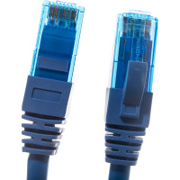 Шнур NIKOMAX, U/UTP 4 пары, категория 6, 7х0,205 мм, синий, 0,5м NMC-PC4UE55B-005-C-BL