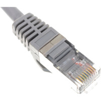 Шнур NIKOMAX F/UTP 4 пары, категория 5e, 2хRJ45/8P8C, серый, 0,5м NMC-PC4SD55B-ES-005-C-GY