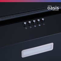 Наклонная кухонная вытяжка OASIS NC-60B