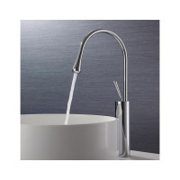 Смеситель высокий для раковины Bronze de Luxe СКАНДИ хром 9015C