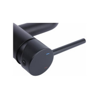 Смеситель на раковину Bronze de Luxe СКАНДИ черный матовый 1451B