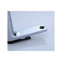 Высокий смеситель на раковину ЭЛЕМЕНТ хром/черный Bronze de Luxe EL21CB