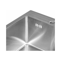 Комплект мойка для кухни из нержавеющей стали WISENT со смесителем wws4050 (40x50см) WS34050/WGER013/W4998-4