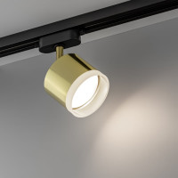 Трековый поворотный светильник RITTER Artline цилиндр 85x70mm GX53 230В алюминий/пластик золото 59864 4