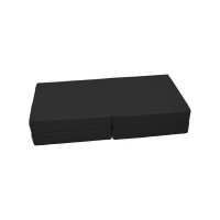 Мат КМС № 11, 100x100x10, складной, 4 сложения, чёрный СГ000005593