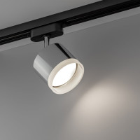 Трековый светильник RITTER Artline поворотный цилиндр 85x70mm GX53 230В алюминий/пластик хром 4м2 59863 7