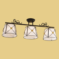 Светильник с белыми абажурами Citilux Дрезден CL409232