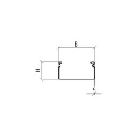 Неперфорированный лоток Система КМ 80x300x0,8 L3000 мм Стандарт ПЛЮС INOX304 PL5348 LNEplus80-300-0.8-3000 INOX304