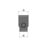 Шарнирный подвес для шпильки Система КМ м10 5 мм INOX304 LO20127 SHS10 INOX304