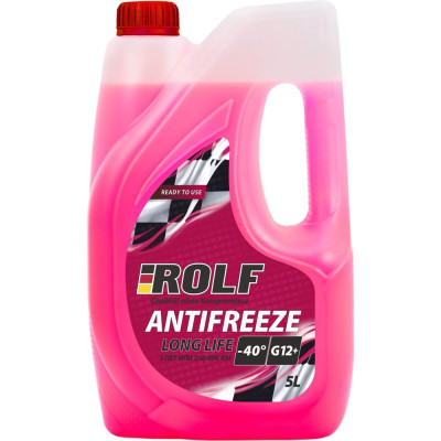 Карбоксилатный антифриз Rolf Rolf antifreeze g12+ red, красный 70012