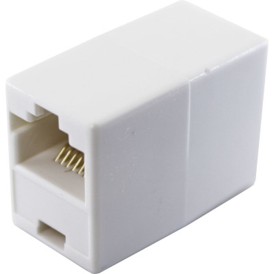 OXION Компьютерный проходник RJ-45 - RJ-45, блистер, арт. OX-ADPRJ45-RJ45