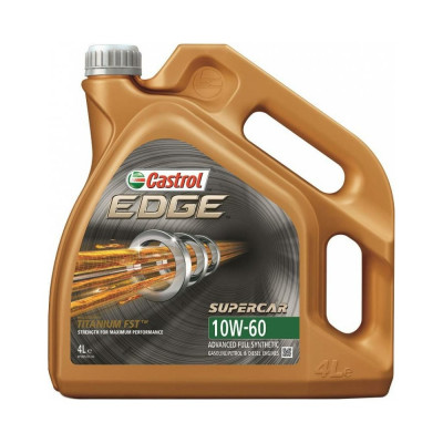 Синтетическое моторное масло Castrol EDGE Titanium FST 10w60 SUPERCAR A3/B3, A3/B4 15A008