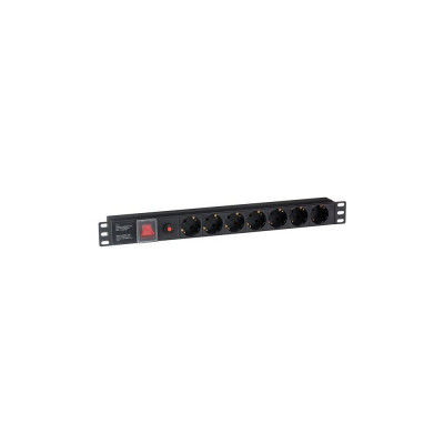 Блок розеток ExeGate ServerPro PDU-19H702 Al-7S-C14-SW-O 280837