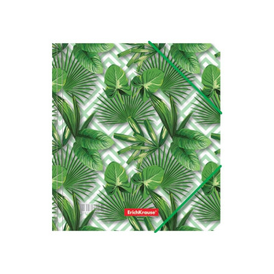 Пластиковая папка для тетрадей ErichKrause Tropical Leaves 49355