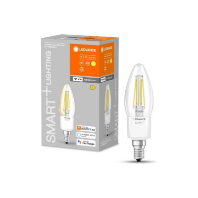 LEDVANCE Умная WiFi лампа SMARTWF B40D 4W/827 230VFILCLE144X1LEDV 4058075609754