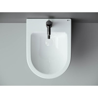 Подвесное биде Ceramicanova METROPOL Rimless, 1 отверстие под смеситель, с крепежом CN4003