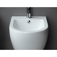 Подвесное биде Ceramicanova METROPOL Rimless, 1 отверстие под смеситель, с крепежом CN4003