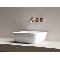 Накладной умывальник чаша Ceramicanova FORM квадратная, 420х420х145 мм CN2002