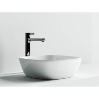 Накладной умывальник чаша Ceramicanova Element квадратная, 400х400х140 мм CN5006