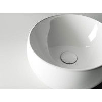 Накладной умывальник чаша Ceramicanova Element круглая, 395х395х155 мм CN6001
