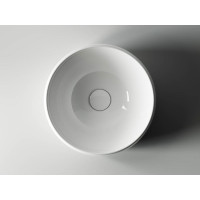 Накладной умывальник чаша Ceramicanova Element круглая, 395х395х155 мм CN6001