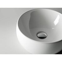 Накладной умывальник чаша Ceramicanova Element круглая, 395х395х155 мм CN6001