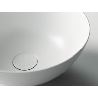 Умывальник чаша Ceramicanova Element накладная, круглая, цвет белый матовый, 358х358х155 мм CN6003