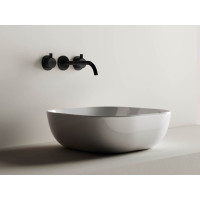 Умывальник чаша Ceramicanova Element накладная, квадратная 415х415х145 мм CN6010