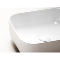 Умывальник чаша Ceramicanova Element  накладная, квадратная 385х385х135 мм CN6012