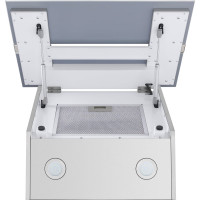 Кухонная вытяжка MAUNFELD  Mersey 60 белый\вставка сатин