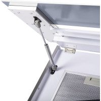 Кухонная вытяжка MAUNFELD  Mersey 60 белый\вставка сатин