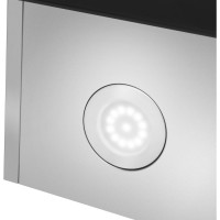 Кухонная вытяжка MAUNFELD  Mersey 90 черный\вставка сатин