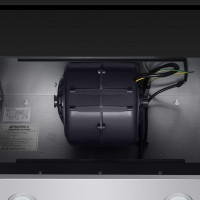 Кухонная вытяжка MAUNFELD  Mersey 90 черный\вставка сатин