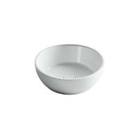 Умывальник чаша Ceramicanova Element накладная круглая, 410х410х145 мм CN6021