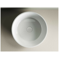 Умывальник чаша Ceramicanova Element накладная круглая, 410х410х145 мм CN6021